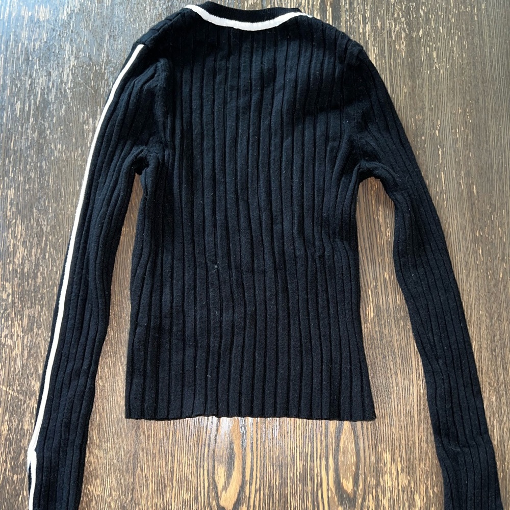 Black long sleeve top for Women